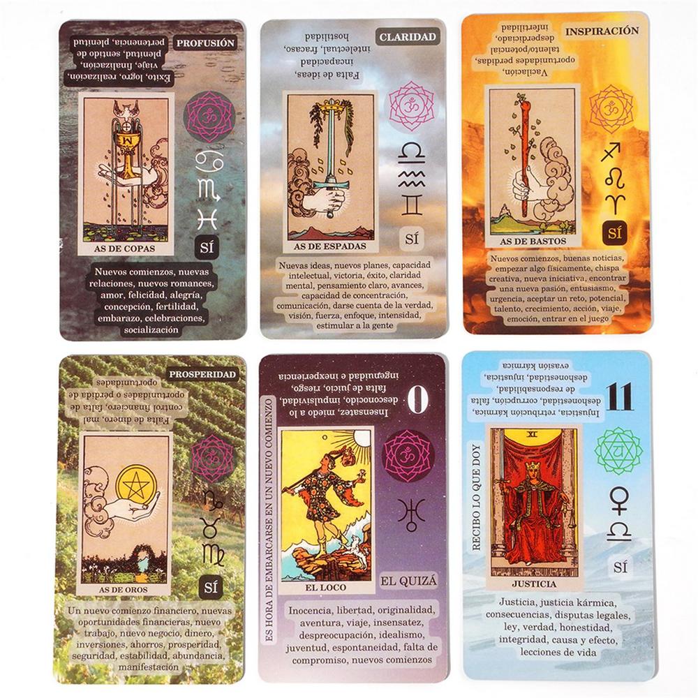 Cartas del Tarot con Significado en español